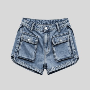 Wholesale Cargo Denim Shorts – Custom Streetwear Utility Shorts OEM/ODM
