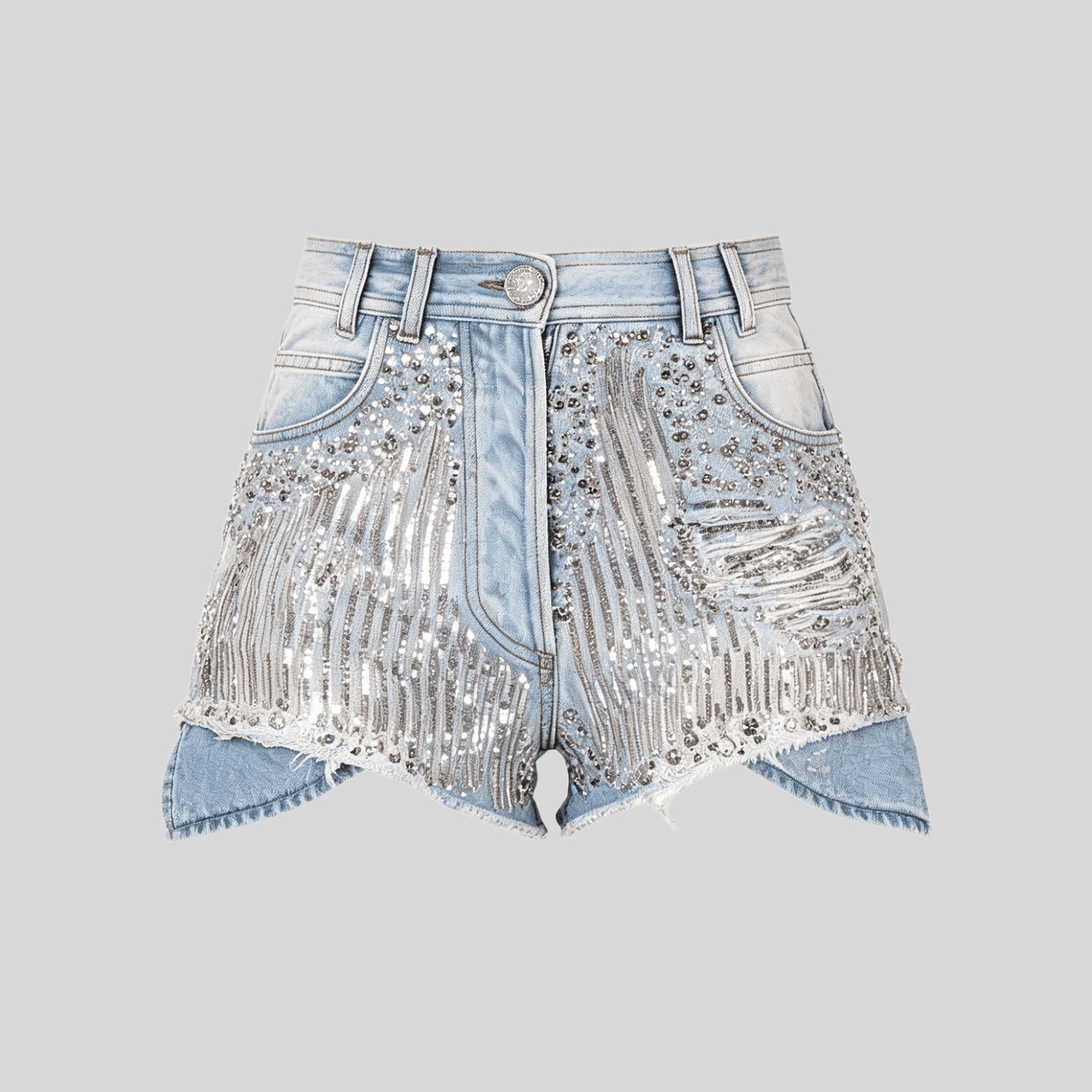 wholesale-sequin-rhinestone-embellished-denim-shorts-custom-streetwear-shorts-oem-odm